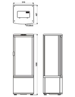 GCDC4-220BBB - VisiCooler - Schwarz - Skizze