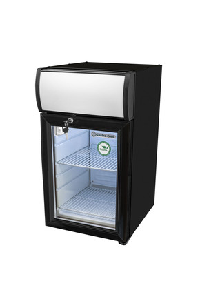 GCDC25 - Theken-Displaykühlschrank - Schwarz/Weiß