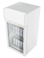 GCDC80 - Theken-Displaykühlschrank - Weiß