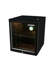 GCKW50 - KühlWürfel - Glass door fridge - 46 liters - black