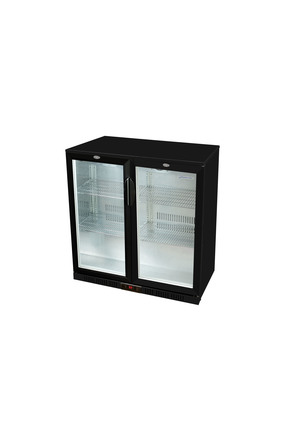 GCUC200HD - Undercounter-Cooler - double door - black