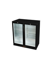 GCUC200HD - Undercounter-Cooler - double door - black