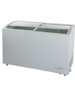 GCGT320 - Freezer horizontal com propaganda com tampa de vidro