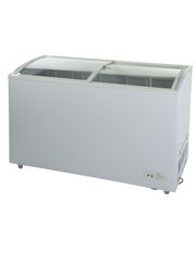 GCGT320 - Freezer horizontal com propaganda com tampa de vidro