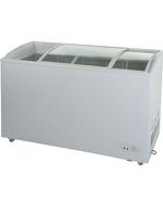 GCGT320 - Freezer horizontal com propaganda com tampa de vidro