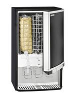 GCBIB30 - Refrigerador dispenser Bag-in-Box - 3x10 litros - com cestos de grelhas cheios
