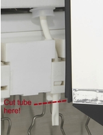 GCBIB20 - Refrigerador dispenser Bag-in-Box - 2x10 litros - ligar tubo flexível