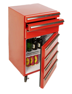 GCCT50-3 - Cool-Tool with 3 drawers open / Tool Trolley-Cooler