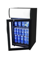 Kühlschrank für die Theke in schwarz