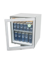 Mini Kühlschrank mit Glastür