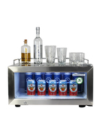 Flacher Regalkühlschrank