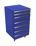 Cool-Tool with 3 drawers in blue